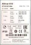 Schneider Electric ATV610D15N4